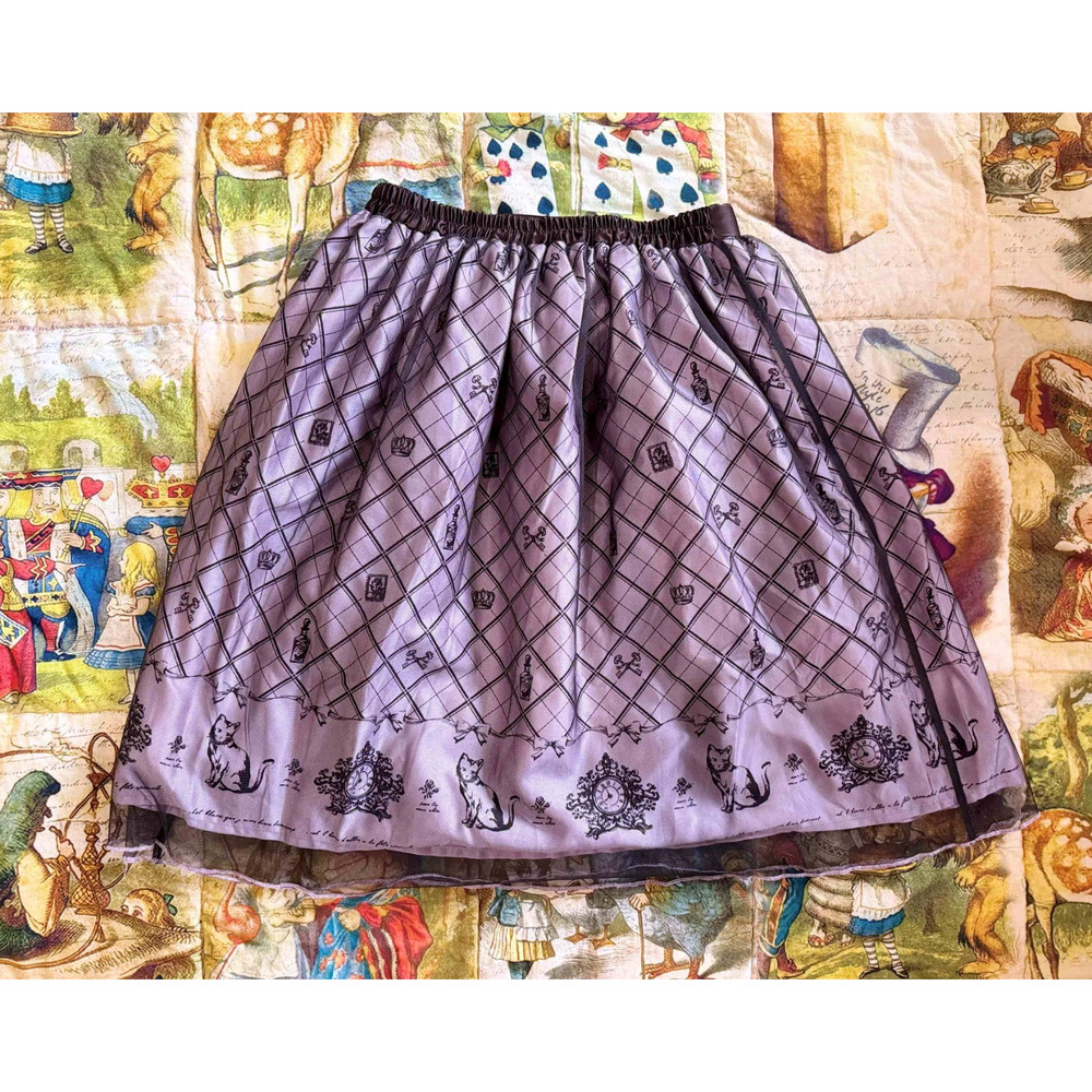 Axes Femme Poetique Tulle Kitty Cat Skirt Feroux Bijoux Cardigan Blouse Himekaji - Picture 10 of 16
